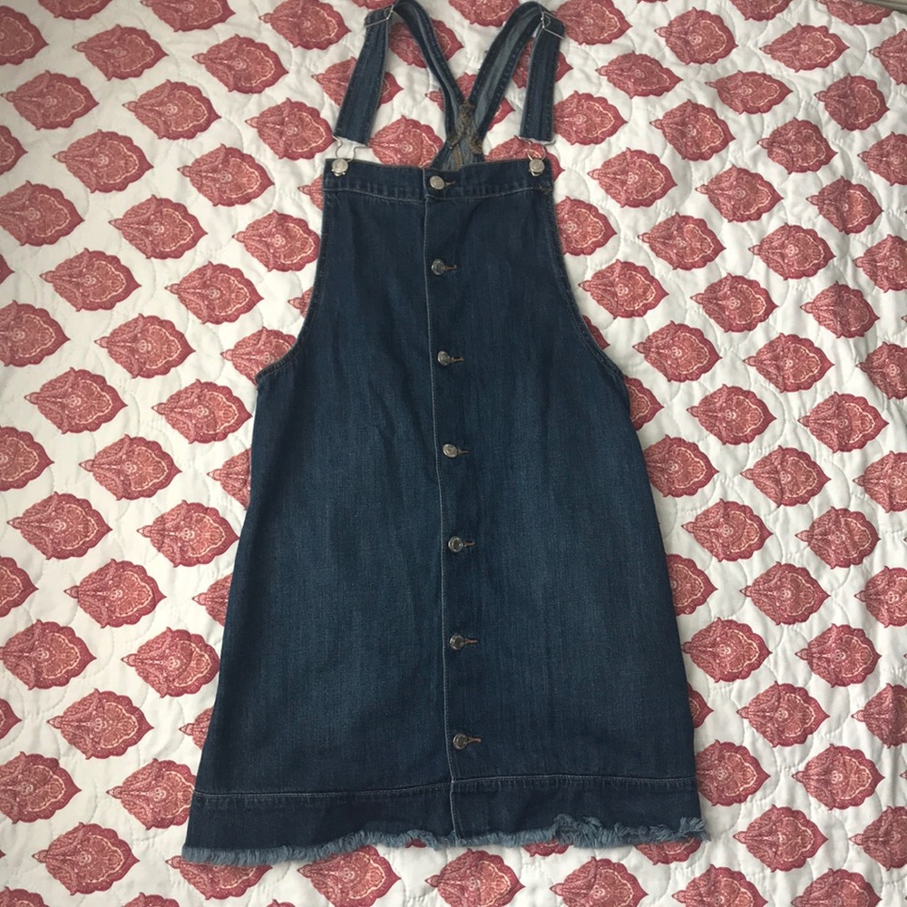 American Eagle Outfitters Denim Overall Dress